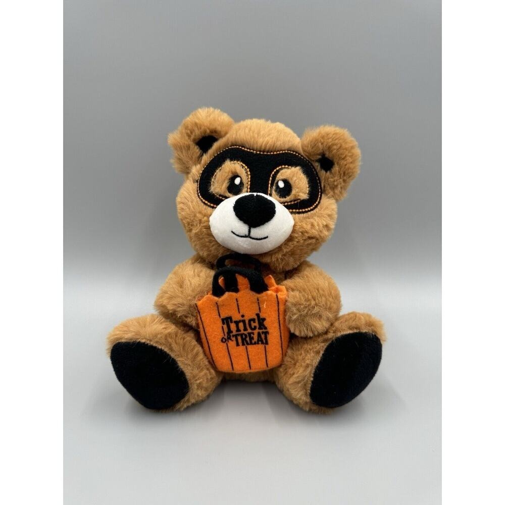 Halloween Masked Trick Or Treat American Greetings Plush Bear Stuffed Animal 7"